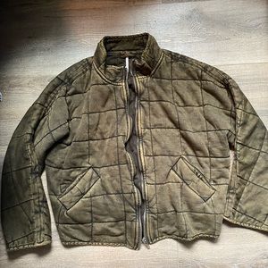 Free People Dolman Quilted Jacket
